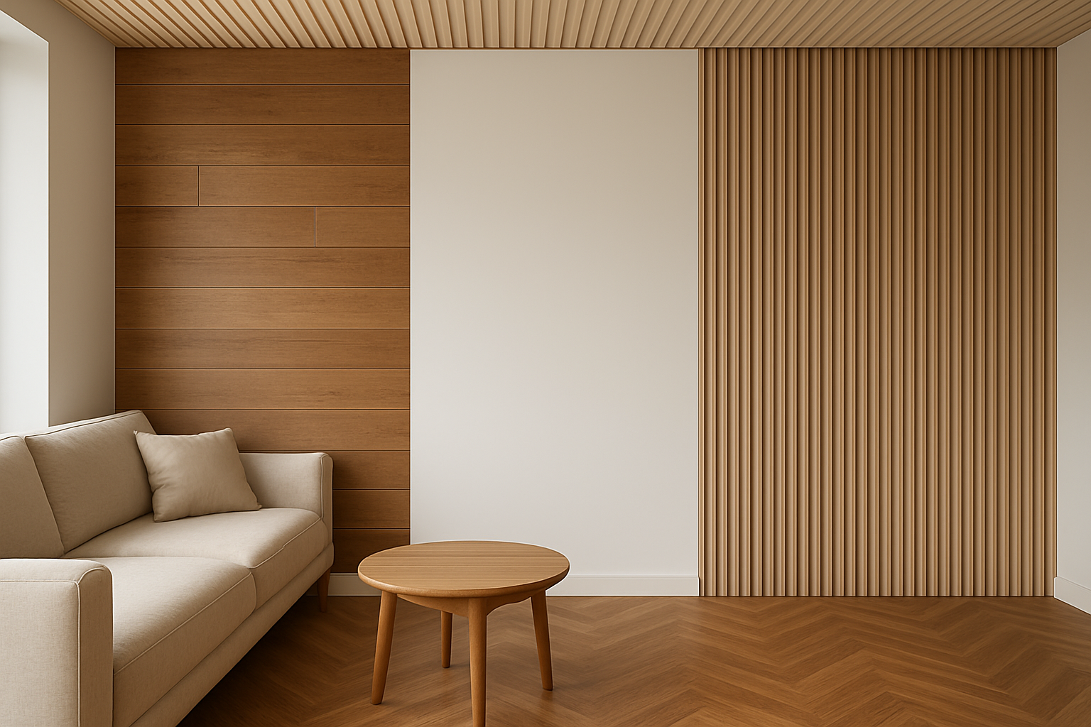 Premium interior design materials - wall claddings, floorings, fluted panels